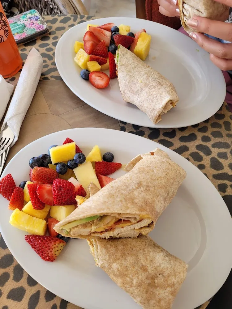 Wrap with Chicken Avocado Chipotle Mayo Pepperjack Spinach and Bacon